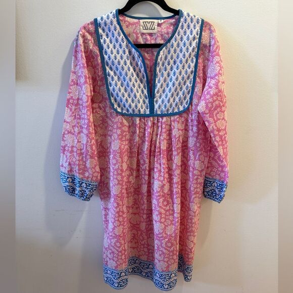 ✨ SZ Blockprints Boho Floral Dress from Tuckernuck - Like New! ✨ - Picture 1 of 10